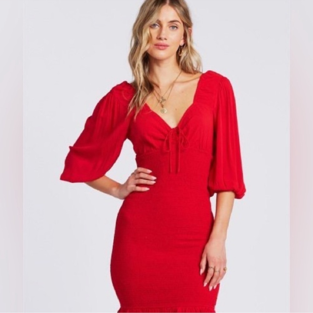 Billabong Amalfi Nights Red Dress